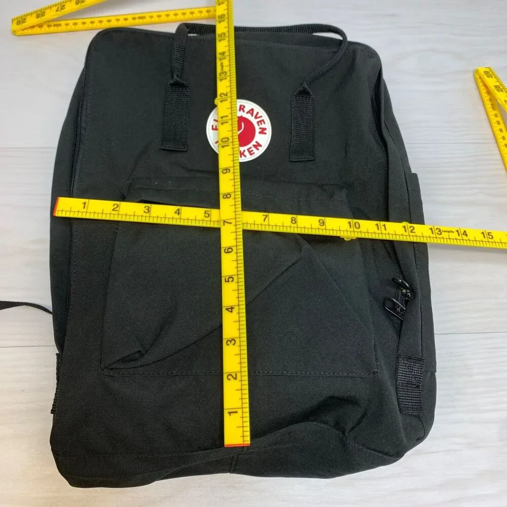Fjallraven Kanken Backpack Unisex‎ Womens Mens School Backpack Black 23563